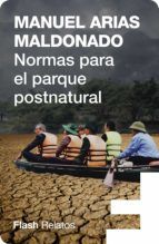 Portada de Normas para el parque posnatural (Ebook)