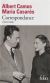 Portada de Correspondance (1944-1959), de Albert Camus