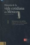 Portada de HISTORIA DE LA VIDA COTIDIANA EN MEXICO
