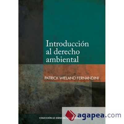 Introducción al derecho ambiental