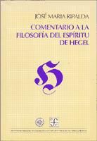 Portada de Comentario a la Filosofía del espíritu de Hegel 1805/06
