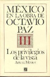Portada de México en la obra de Octavio Paz. 3 vols