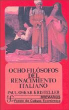 Portada de Ocho filósofos del Renacimiento italiano