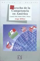 Portada de Derecho de la competencia en América. Canadá, Chile, Estados Unidos y México