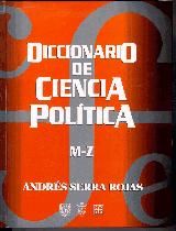 Portada de Diccionario de ciencia política. 2 vols