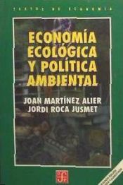 Portada de Economía ecológica y política ambiental