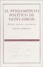 Portada de El pensamiento político de Saint-Simon