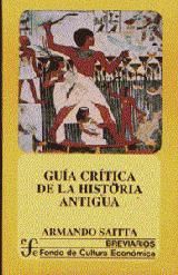 Portada de Guía crítica de la historia antigua