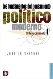 Portada de Los fundamentos del pensamiento político moderno, I (Ebook)