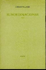 Portada de Subordinaciones (1949)