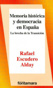 Portada de Memoria histórica y democracia en España