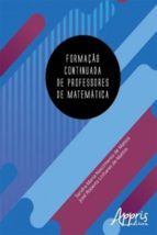 Portada de Formação Continuada de Professores de Matemática (Ebook)