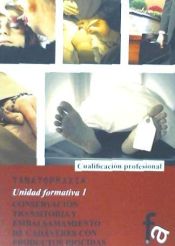 Portada de Conservación transitoria y embalsamiento de cadáveres con productos biocidas