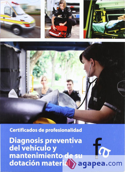 Diagnosis preventiva del vehículo y mantenimiento de su dotación material