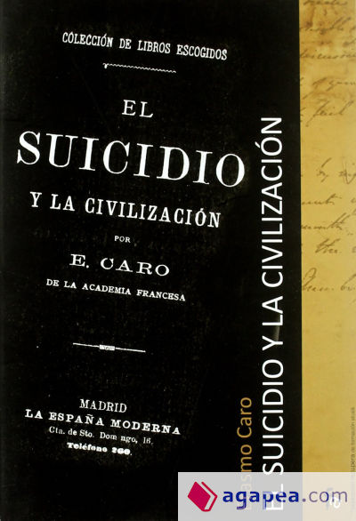 SUICIDIO Y LA CIVILIZACION,EL