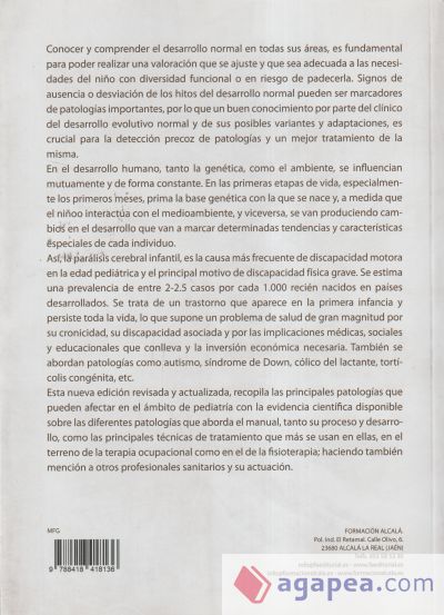 TERAPIA OCUPACIONAL Y FISIOTERAPIAS EN LAS PRINCIPALES PATOLOGIAS PEDIATRICAS 2-ED