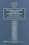 Formaci&oacute;n e inserci&oacute;n sociolaboral en Educaci&oacute;n Social