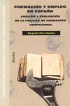 Formación y empleo en España