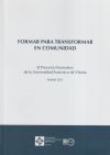 Formar para transformar en comunidad