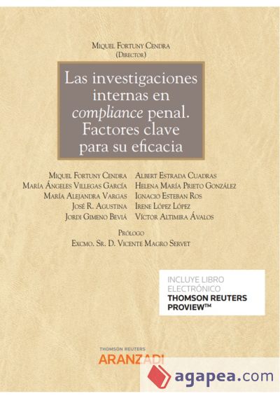 las investigaciones internas en compliance penal - factores clave para su eficacia (duo)