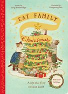 Portada de Cat Family Christmas: A Lift-The-Flap Advent Book - With Over 140 Flaps