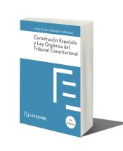 Portada de Constitución Española y Ley Orgánica del Tribunal Constitucional