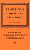 Frontinus: De Aquaeductu Urbis Romae