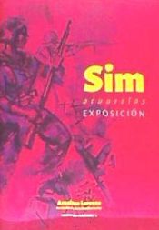 Portada de SIM . Acuarelas, exposición