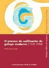 Portada de O proceso de codificación do galego moderno (1950-1980)