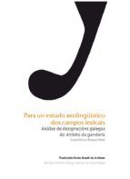 Portada de Para un estudo xeoling&uuml;&iacute;stico dos campos lexicais (Ebook)