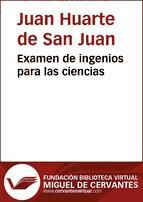 Portada de Examen de ingenios para las ciencias (Ebook)