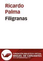 Portada de Filigranas (Ebook)