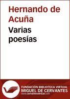 Portada de Varias poesías (Ebook)