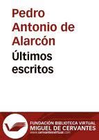 Portada de Últimos escritos (Ebook)