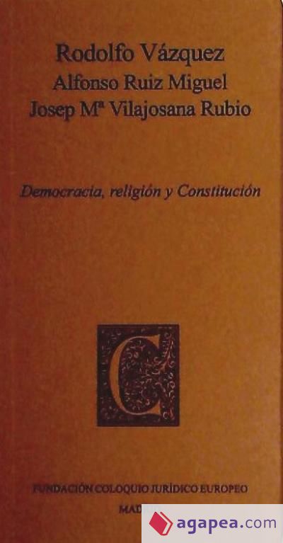 Democracia, religión y Constitución