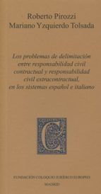 Portada de Los problemas de delimitación entre responsabilidad civil contractual y responsabilidad civil extracontractual, en los sistemas español e italiano