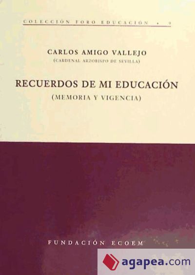 RECUERDOS DE MI EDUCACION