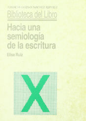 Portada de Hacia una semiología de la escritura