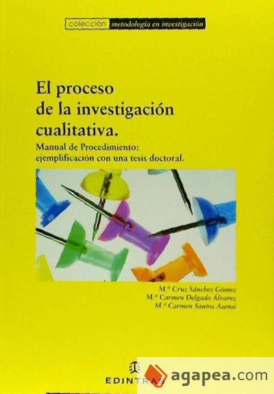 Manual de procedimiento en la investigación cualitativa