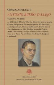 Portada de Teatro (1976-2000):La doble historia del doctor Valmy. La detonaci&oacute;n. Jueces en la noche. Caim&aacute;n. Di&aacute;logo secreto. L&aacute;zaro en el laberinto. M&uacute;sica cercana. Las trampas del azar. Misi&oacute;n al pueblo desierto. El