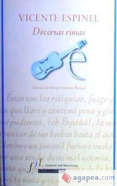 DIVERSAS RIMAS DE VICENTE ESPINEL
