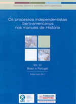 Portada de Os processos independentistas Ibero-americanos nos manuais de História