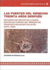 Portada de Las fuentes del Derecho treinta a&ntilde;os despu&eacute;s