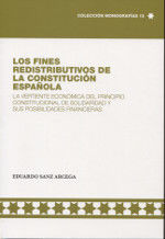 Portada de Los fines redistributivos de la Constitución Española