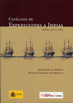 Portada de Catálogo de expediciones a Indias (años 1710 a 1783)