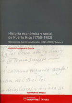 Portada de Historia económica y social de Puerto Rico (1750-1902)