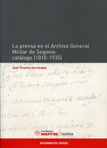 Portada de La prensa en el Archivo General Militar de Segovia