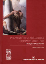 Portada de Políticos de la monarquía hispánica (1469-1700)