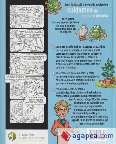 Criterios ASG e inversión sostenible. Cuidemos de nuestro planeta