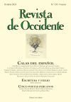 Revista De Occidente 533: Calas Del Espa&ntilde;ol